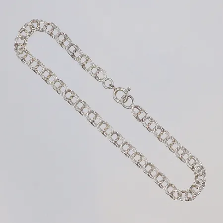 Armband Bismarck 18,5cm bredd 4mm silver 925/1000 Vikt: 3,4 g