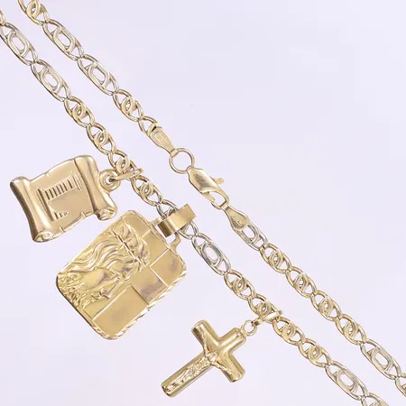 Diverse guld defekt 18K Vikt: 15,8 g