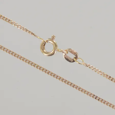 Halskedja pansar, längd 50 cm, bredd 1,1 mm, 18K Vikt: 2,9 g