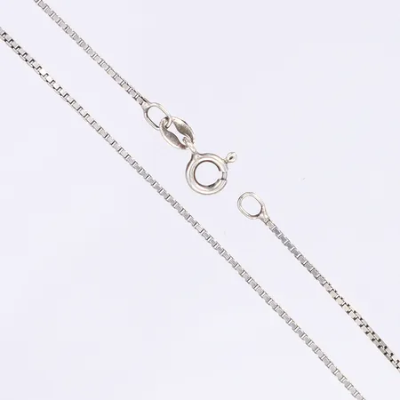 Halskedja Venezia, 38,5cm, bredd 1mm, silver 925/1000 Vikt: 2,6 g