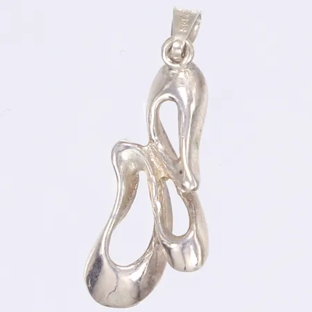 Hänge, 33x12mm, silver 925/1000 Vikt: 2,9 g