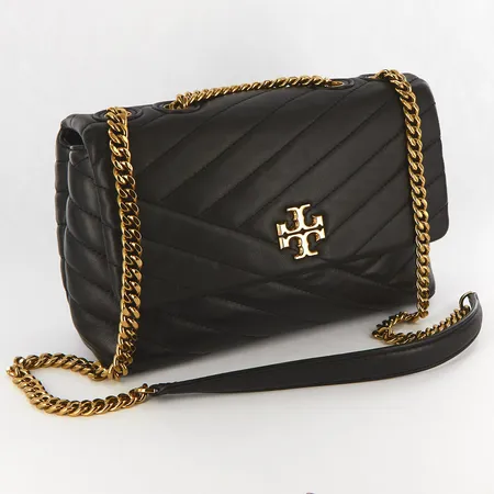 Axelremsväska, Tory Burch Kira Chevron Covertible Shoulderbag, 15x23x9cm, fint skick, dustbag, 