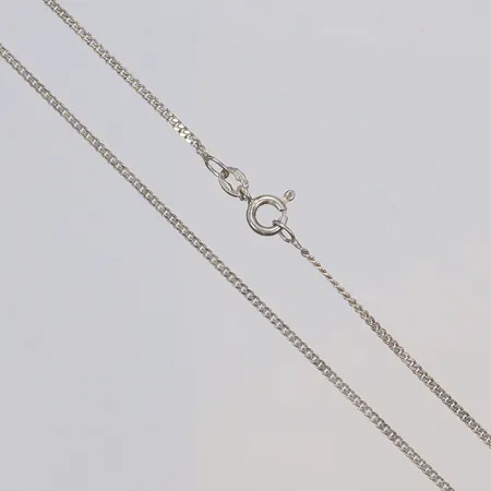 Kedja Pansar 38,5cm bredd 1,5mm silver, CCC silver 925/1000 Vikt: 2,5 g