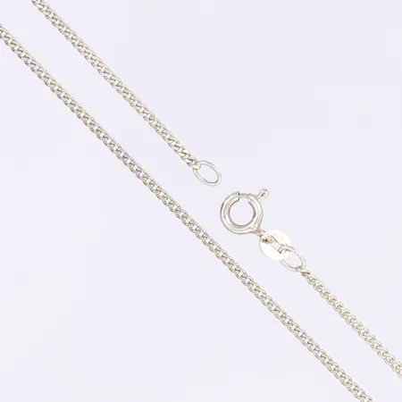 Halskedja pansar, 36cm, bredd 1,5mm, silver 830/1000 Vikt: 2,4 g