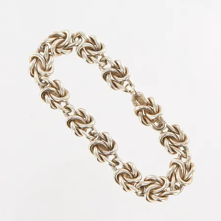 Armband, 19,5cm, bredd: 11,5mm, omärkt, silver  Vikt: 34,5 g