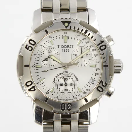 Herrur Tissot PRS200, Quartz, Ø40mm, kronograf, ref: T362/462, serienr: RKM-JA 13330, box utan kudde, inga övriga tillbehör, batteribyte krävs, 