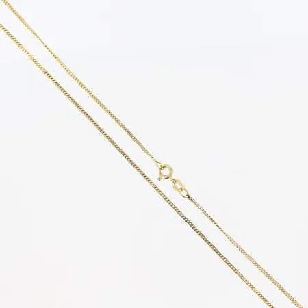 Kedja Pansar, 45,5cm, bredd 1mm, Balestra, 18K Vikt: 3,7 g