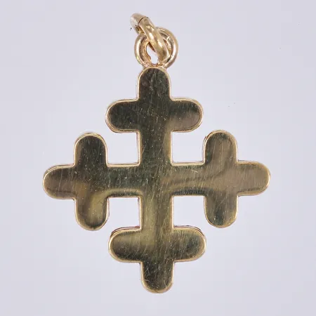 Hänge, Längd ca 2cm, bredd ca 17mm, Sporrong, förgyllt silver 925/1000 Vikt: 1,7 g