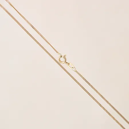 Kedja Pansar, längd 49cm, bredd 1,2mm, GHA, 9K Vikt: 2,1 g