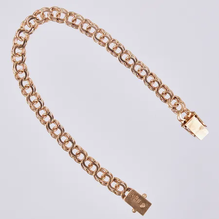 Armband Bismarck, Längd: ca 20cm, Bredd: ca 5mm, 18K Vikt: 15 g