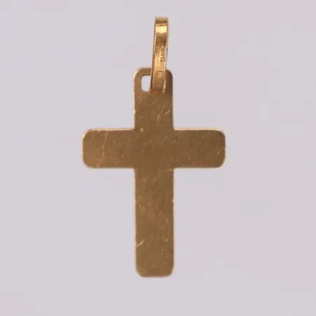 Hänge, kors, längd 22mm, 18K Vikt: 0,6 g