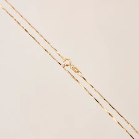 Kedja Venezia, längd 38cm, bredd 0,8mm, 18K Vikt: 2,2 g