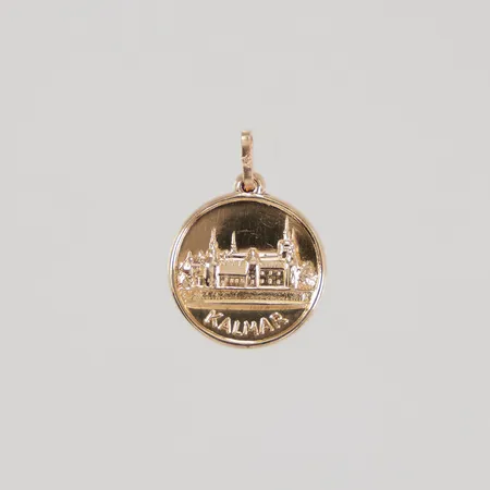 Hänge, Ø14,7mm, Kalmar, 18K, 1,2g Vikt: 1,2 g