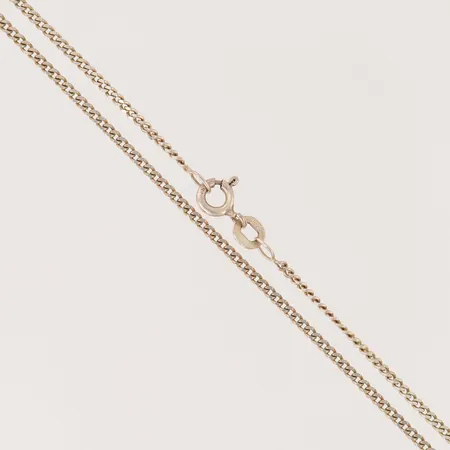 Kedja Pansar, längd 42,5cm, bredd 1,6mm, silver 925/1000.  Vikt: 2,7 g