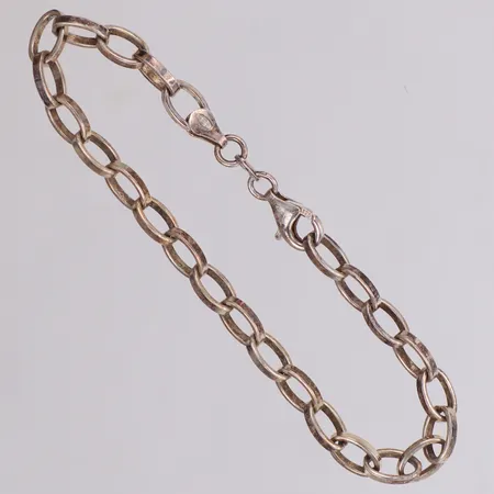 Armband, längd 19cm, bredd 5,3mm, 925/1000 silver Vikt: 7,8 g