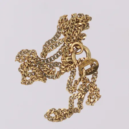 Kedja, pansar, defekt, 14K Vikt: 2,3 g