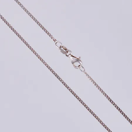 Kedja Pansar längd ca 37,5cm, bredd ca 2mm, 925/1000 silver Vikt: 2,1 g