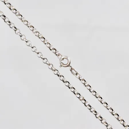 Kedja Ärtlänk, 60cm, bredd 2,8mm, silver 835/1000 Vikt: 8,8 g