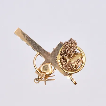 Diverse guld, 18K. Vikt: 4 g