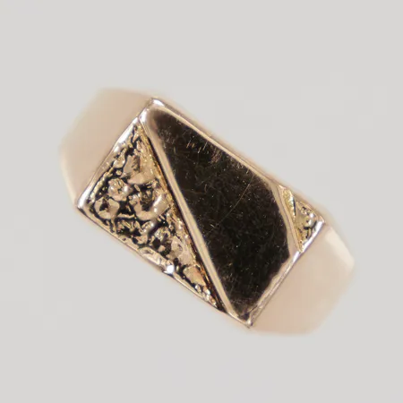 Klackring, stl 19½, bredd 3-10mm, GFAB, 18K,  Vikt: 2,9 g