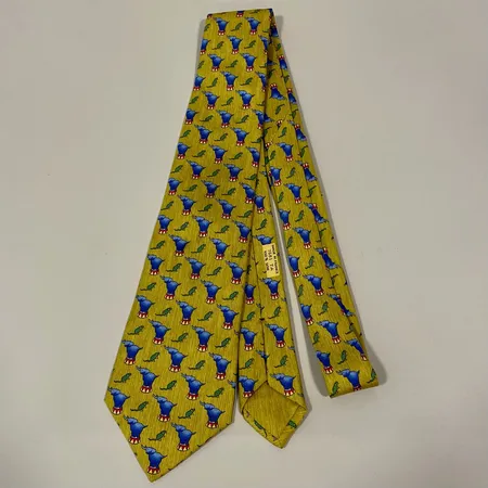 Slips, Hermès, ref-nr: 7681TA, siden, längd: 155cm, bruksskick, lös ögla.