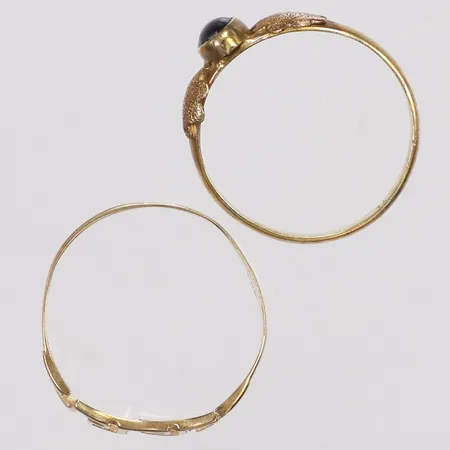 Diverse guld, defekta, 14K Vikt: 2,4 g