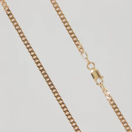 Kedja Pansar, 60cm, bredd 2,7mm, 18K Vikt: 16,4 g