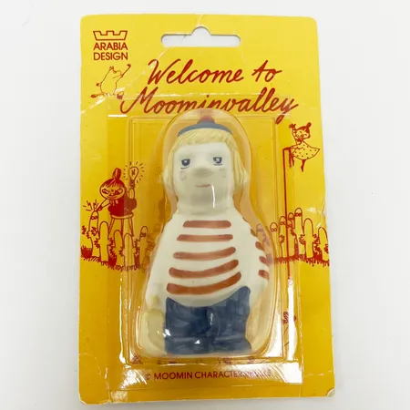 Figurin, Mumin Too-ticki, längd ca 8cm, nr 05699, original förpackning, porslin.  Vikt: 0 g