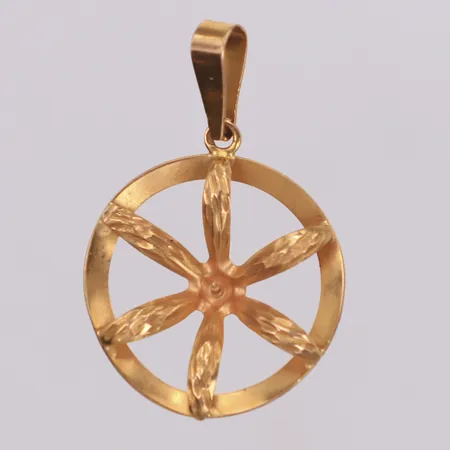 Hänge, längd 31mm, bredd 20mm, 18K Vikt: 1,3 g