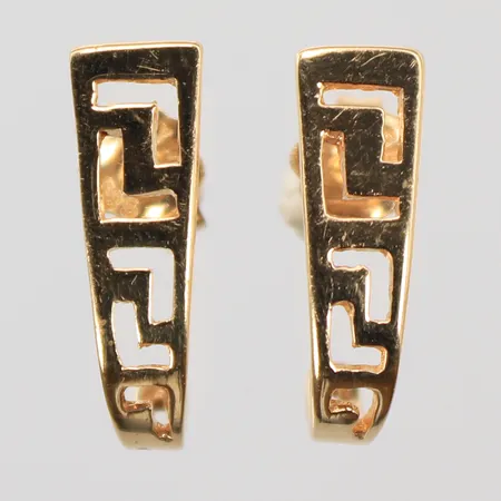 Ett par örhängen, 17 x 5 mm, 14K, 2,0g  