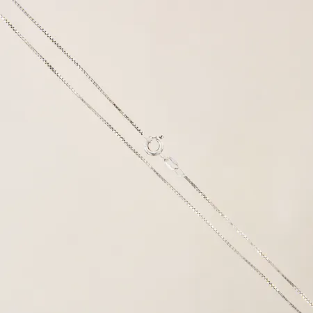 Kedja Venezia, längd 35,5cm, bredd 1mm, GHA, silver 925/1000 Vikt: 1,5 g