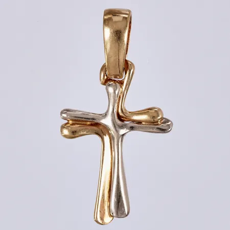 Hänge längd ca 2,8cm, bredd ca 14mm, 18K Vikt: 2,2 g