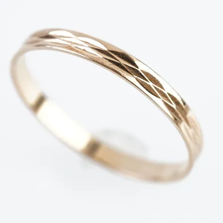 Ring, stl 17(53), bredd 2,5mm, 18k Vikt: 0,9 g