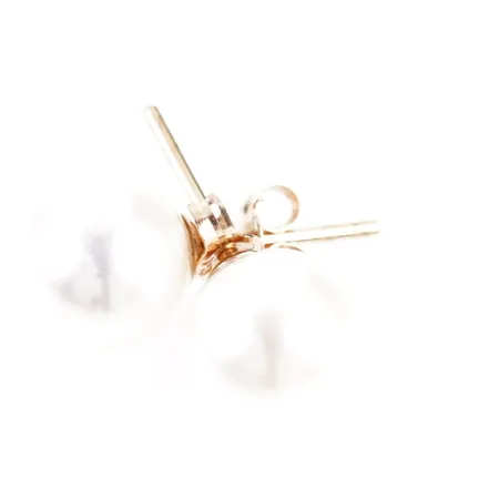 Örhängen m pärlor, Ø8mm, 18k Vikt: 1,7 g