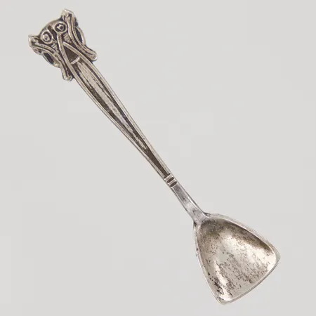 Saltsked, 6cm, Importstämplad Silver 830/1000  Vikt: 4 g
