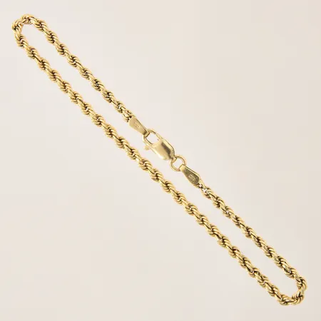 Armband Cordell, längd 19cm, bredd 2,5mm, 18K Vikt: 2,2 g