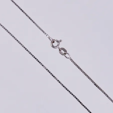 Kedja Venezia, längd ca 40cm, bredd ca 1mm, 18K Vikt: 3,1 g