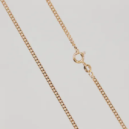 Kedja Pansar, 47cm, bredd 2mm, Balestra, 18K Vikt: 7,8 g