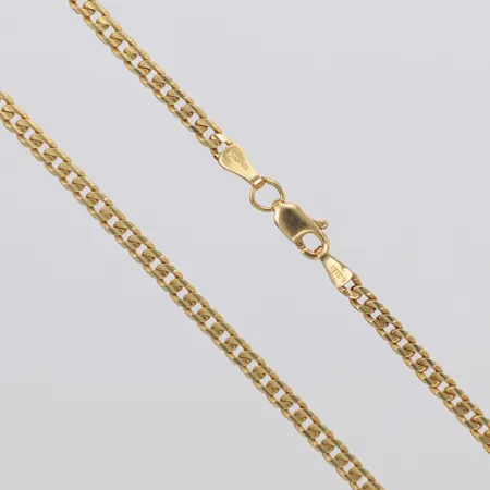 Kedja, Pansar längd 56cm, bredd 3,1mm, Midas, 14K Vikt: 16,9 g