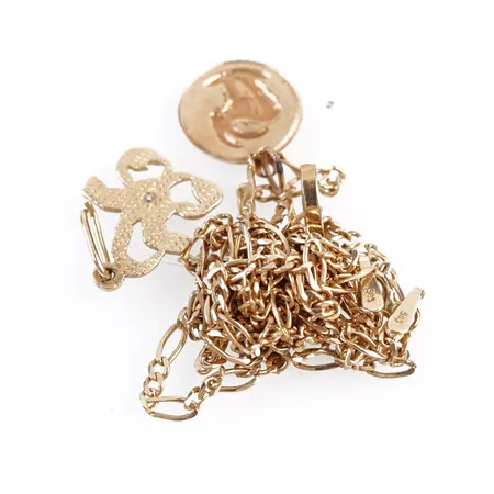 Diverse guld, 14k Vikt: 5,4 g