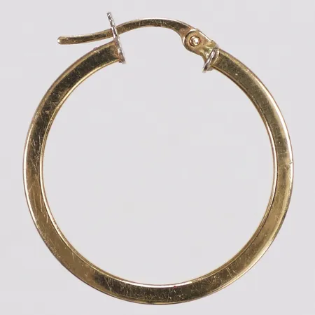 Örhänge, udda, creol, ca Ø22mm, 18K Vikt: 1,1 g