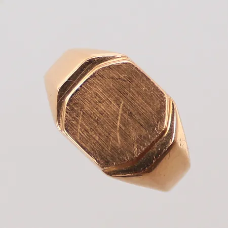 Klackring, stl 17¾, bredd 3-11mm, 18K, 2,5g Vikt: 2,6 g