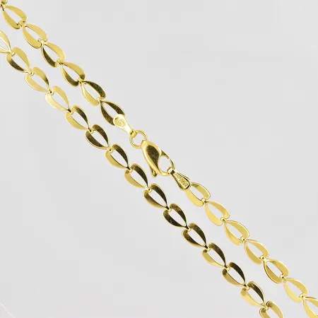 Collier, 42,5cm, bredd 4,4mm, SCO, 18K Vikt: 8,7 g