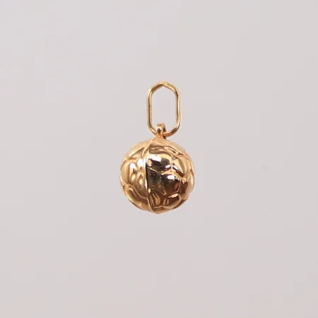 Berlock fotboll Ø7mm, 18K 0,5g Vikt: 0,5 g