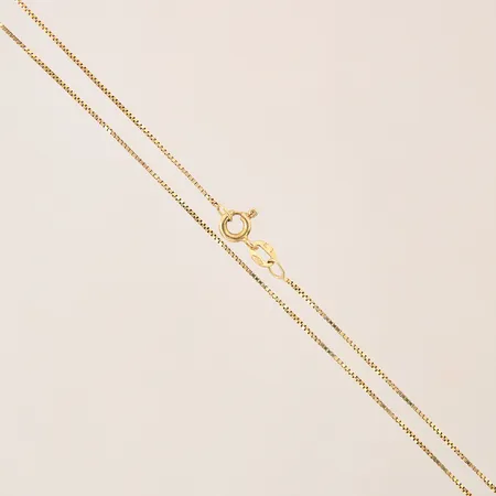 Kedja Venezia, längd 38cm, bredd 0,7mm, 18K Vikt: 1,8 g