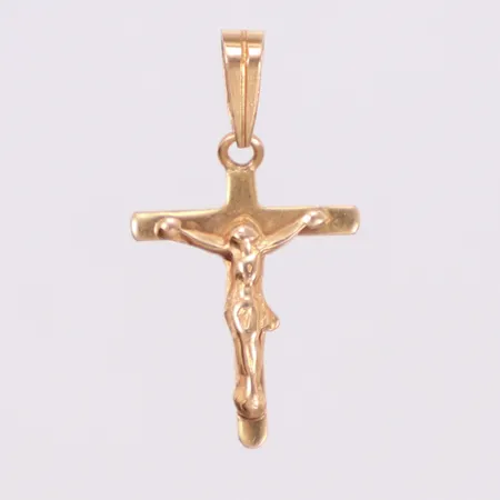 Hänge, krucifix, längd 23mm, 18K Vikt: 0,7 g