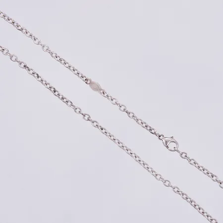 Halskedja Georg Jensen, längd ca 40,5cm, bredd ca 3mm, silver 925/1000  Vikt: 7,4 g