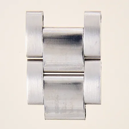 Rolex länkbitar, 2st modell Oyster, stål, bredd 16mm