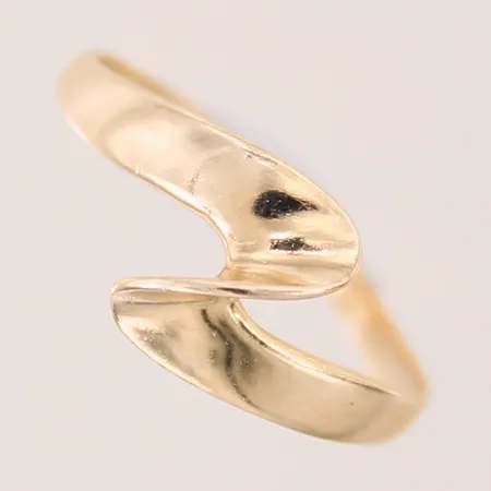 Ring, ostämplad, defekt, 14K Vikt: 1,3 g