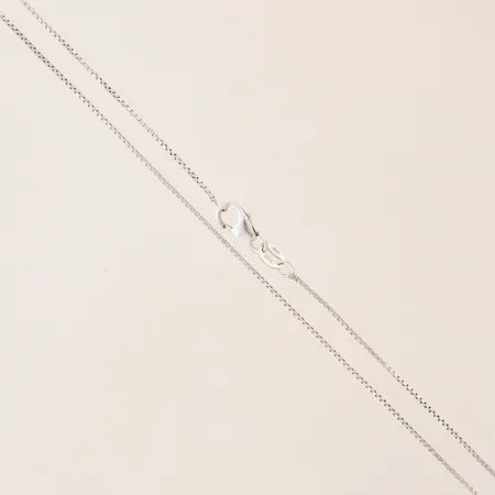Kedja Venezia, längd 44,5cm, bredd 1mm, silver GHA, silver 925/1000 Vikt: 1,7 g